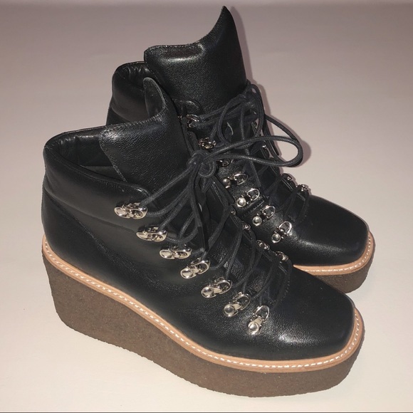 jeffrey campbell viajar wedge hiker booties